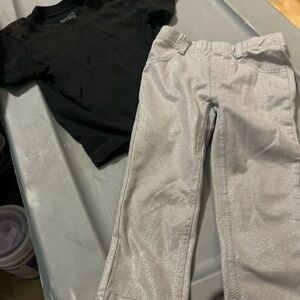 Garanimals Black and Silver Kids Matching Set